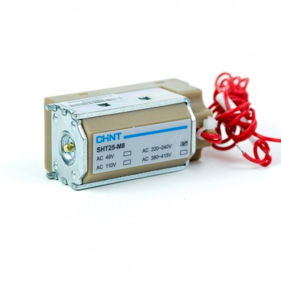 Фотография товара 'CHINT 263381 Независимый расцепитель SHT25-M8 AC380-415В для NM8N-1600 (R)'