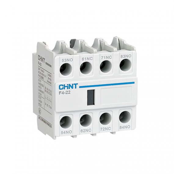 Фотография товара 'CHINT 439521 Приставка доп.контакты F4-31 к контактору NC1, NC2, NC8 (R)'