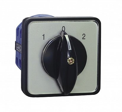 Фотография товара 'CHINT Кулачковый переключатель LW32-63/3 , 63А, 3Р, "1-0-2" (CHINT) 425040'