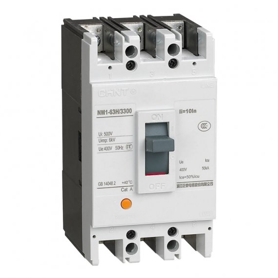 Фотография товара 'CHINT 126677 Авт. выкл. NM1-63S/3Р 16A 15кА'