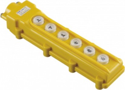 Фотография товара 'CHINT Пульт кнопочный NP3-3 на 6 кнопки IP65 (CHINT) 586019'