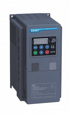 Фотография товара 'CHINT Преобразователь частоты NVF5-2.2/TD2-B, 2.2кВт, 220В 1Ф , общий тип (CHINT) 202567'