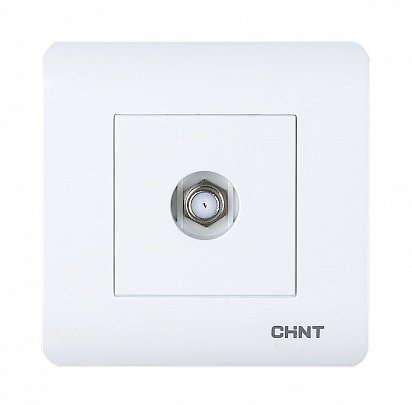 Фотография товара 'CHINT Розетка ТV-SAT NEW3 (CHINT) 715393'