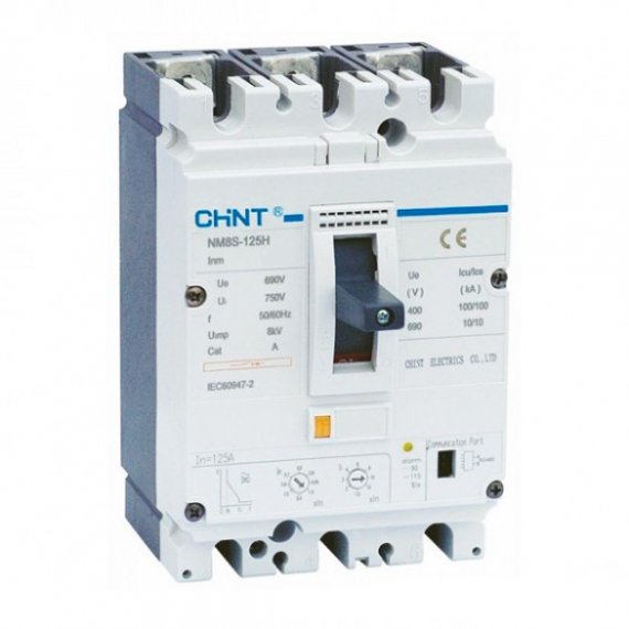 Фотография товара 'CHINT 149690 Авт. выкл. NM8-125H 3P 40А 100кА'