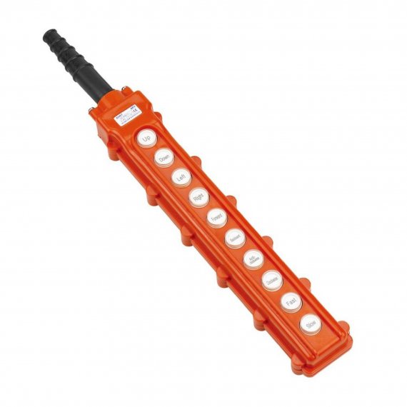 Фотография товара 'CHINT 586055 Пульт кнопочный NP3-5 на 10 кнопок IP65 (R)'