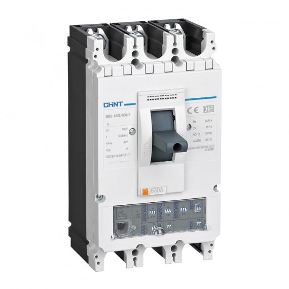 Фотография товара 'CHINT 149490 Авт. выкл. NM8S-630S 3P 630А 70кА с электронным расцепителем'