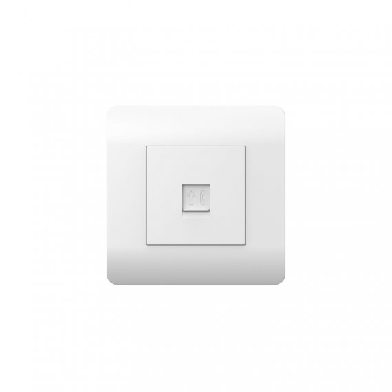 Фотография товара 'CHINT 431539 (NEW3-E) Розетка телефонная 1xRJ11'