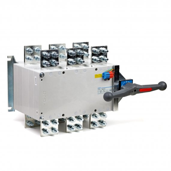 Фотография товара 'CHINT 393382 Перекидной рубильник NH40-3150/3CS ,3P ,3150А, 3 положения I-0-II , стандартная рукоятка управления'