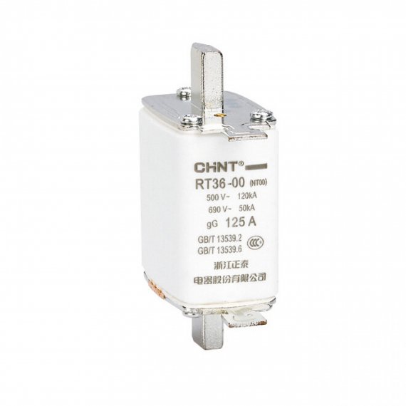 Фотография товара 'CHINT 521535 Плавкая вставка предохранителя RT36-3-630, габарит 3, 315А (R)'