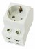 Фотография товара 'CHINT Розетка AC30-111 с заземляющим контактом на DIN-рейку (R)(CHINT) 775001'