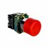 Фотография товара 'CHINT 574013 Кнопка управления "Грибок" ?30мм фиксацией NP2-BS445 без подсветки красная 1НО+1НЗ, IP40 (R)'