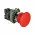 Фотография товара 'CHINT 573974Кнопка управления "Грибок" ?40мм самовозв. NP2-BC42 без подсветки красная 1НЗ, IP40 (R)'